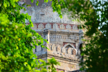 Lodhi Gardens - New Delhi, India. The park spreads over 90 acres (360,000 m2), it contains Mohammed...
