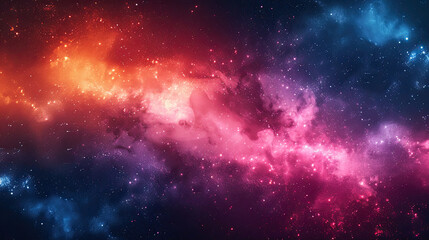 Naklejka premium Milkyway galaxy with space in background 