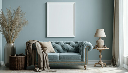 Colourful living room Vintage Modern Luxe Interior Design