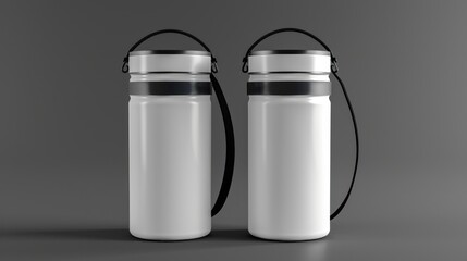 Obraz premium Sports Water Jug Carrier Mockup
