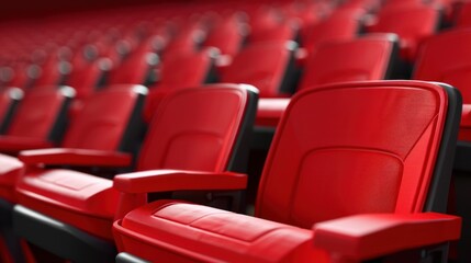 Obraz premium Stadium Seat Cushion Mockup