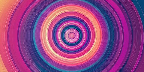 Colorful Abstract Circular Pattern with Vibrant Geometric Design