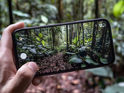 Immersive Nature App with Augmented Reality Overlays for Wildlife Sightings and Conservation Data