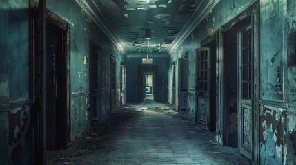 Obraz premium old abandoned building