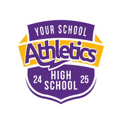 Obraz premium ATHLETICS HIGH SCHOOL