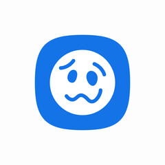 crazy mad emoji icon sign