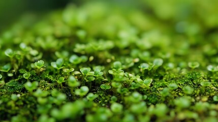 Obraz premium closeup of an moss carpet 