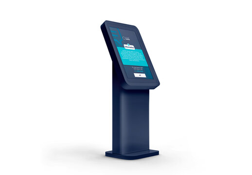 Interactive Digital Kiosk Mockup