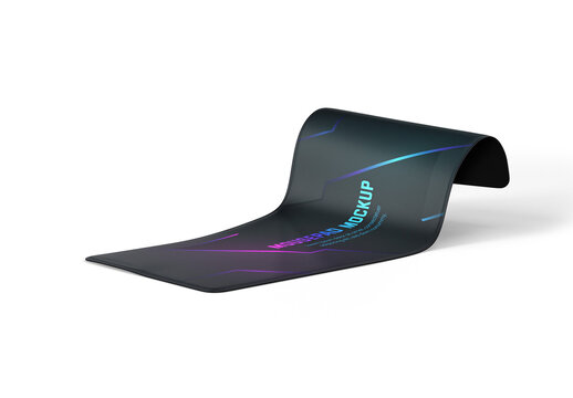 Large Gaming Mouse Pad Mockup