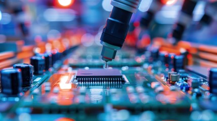 Automated Assembly Line for Electronics Manufacturing