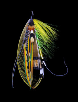 Atlantic Salmon Fly designs 'Green Highlander'