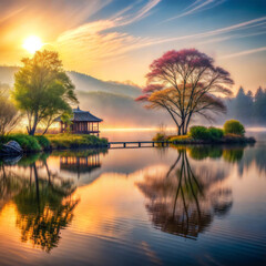 Fototapeta premium soft morning light