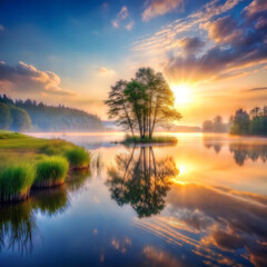 Fototapeta premium soft morning light