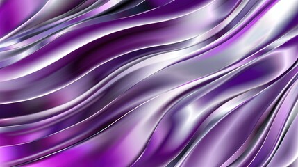 Fototapeta premium Abstract Purple and White Swirling Pattern