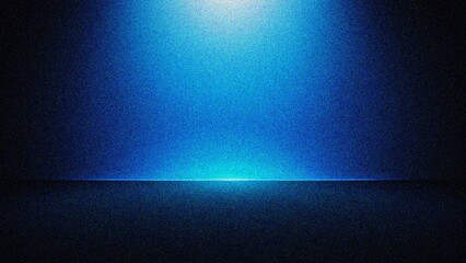 Obraz premium Navy blue grainy texture effect abstract color gradient line background design web banner header poster 