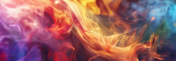 Fototapeta premium abstract background with colorful smoke