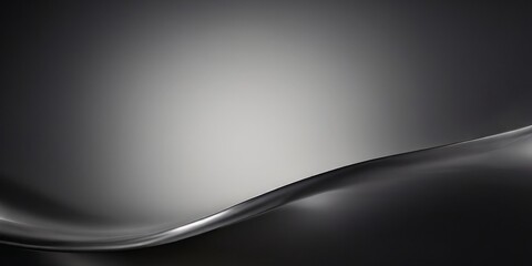 black and white background with curved curve