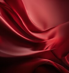 Obraz premium red silk fabric background