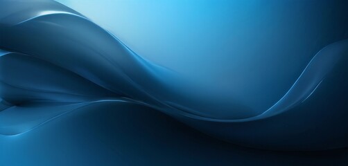Obraz premium blue background with curved wave