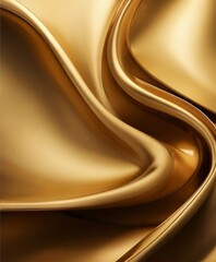 Fototapeta premium gold silk fabric