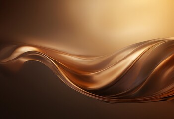 Fototapeta premium brown background with flowing liquid