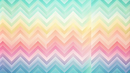 Fototapeta premium Pastel chevron gradient abstract background with geometric shapes in a smooth gradient design