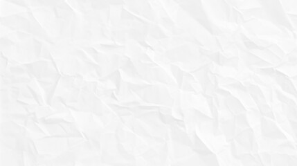 Obraz premium white crumpled paper background texture