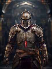 Fototapeta premium knight in armor