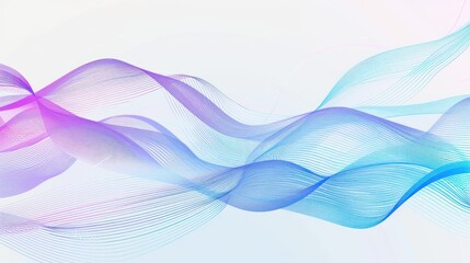 Abstract Waves Background