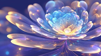 光彩のフラクタルデイジー18