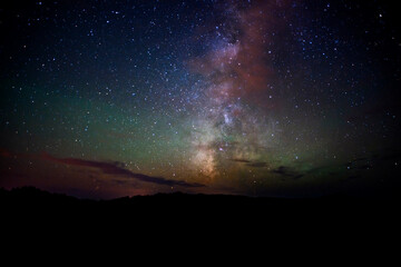 Night sky with Milky Way (Large format sizes available)