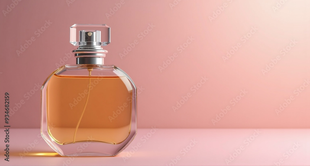 Poster perfume in a bottle