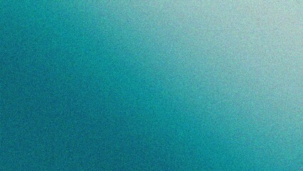 Fototapeta premium Blue grainy background, noisy color gradient banner, dark textured poster header cover backdrop design