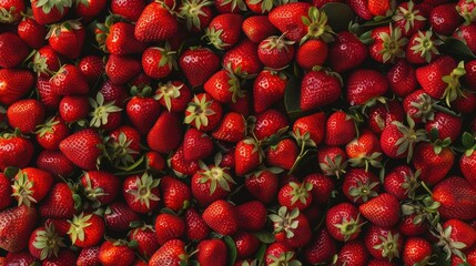 Fresh Ripe Strawberries