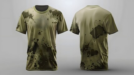 Naklejka premium t shirt on white background