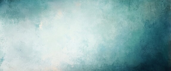 Obraz premium Abstract blue and white painting background texture. Made with generative AI technology