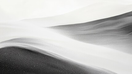 Fototapeta premium Black and white texture, texture texture, texture, wave, silk, fabric, blue, textile, satin, light, design, cloth, water, curve, smooth, pattern, soft, wallpaper, backdrop, line, vector, illustration