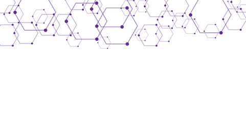 Abstract cube hexagon shape background, hexagon shape pattern innovative concept background.