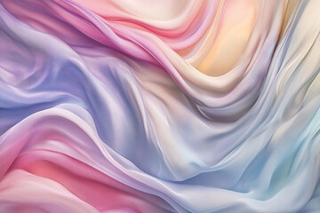 Obraz premium Pastel abstract art with smooth transitions pastel background