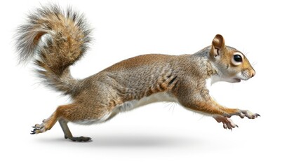 Obraz premium Squirrel in Motion