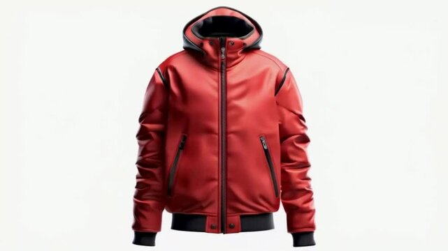  Rotate new jacket style white background High qualitry HD 4K video clips 