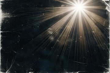 Textured Vintage Film Stock Surface with Visible Scuffs Dust Particles and Glimmering Light Effects