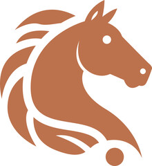 Creative Horse Elegant Logo © Doodlerco