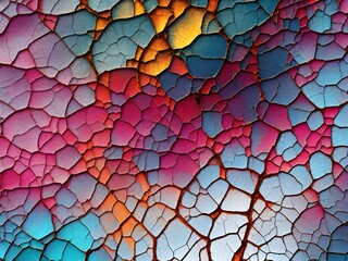 cracked paint background