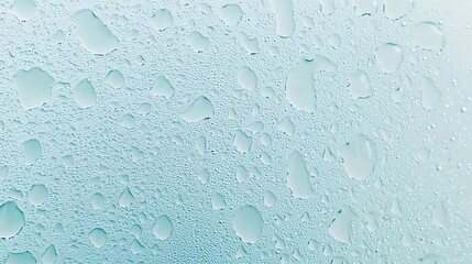 Abstract Blue Water Droplets Background Texture