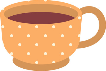 Cute Tea Cup Illustration