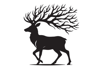 Deer Silhouette Vector