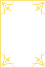 Obraz premium Decorative Ornament Borders and Frames