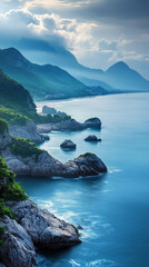 Scenic Views of Hainan National Geopark