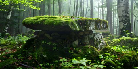 Mystical Forest Stone Table
